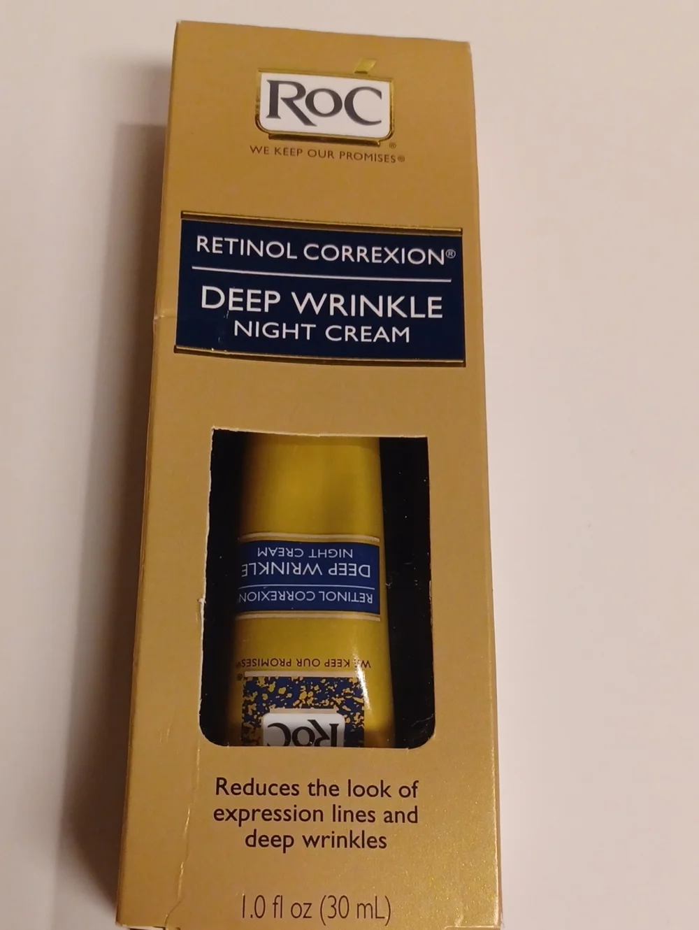 > Retinol Correxion Deep Wrinkle Daily Moisturizer & Night Cream - Gold